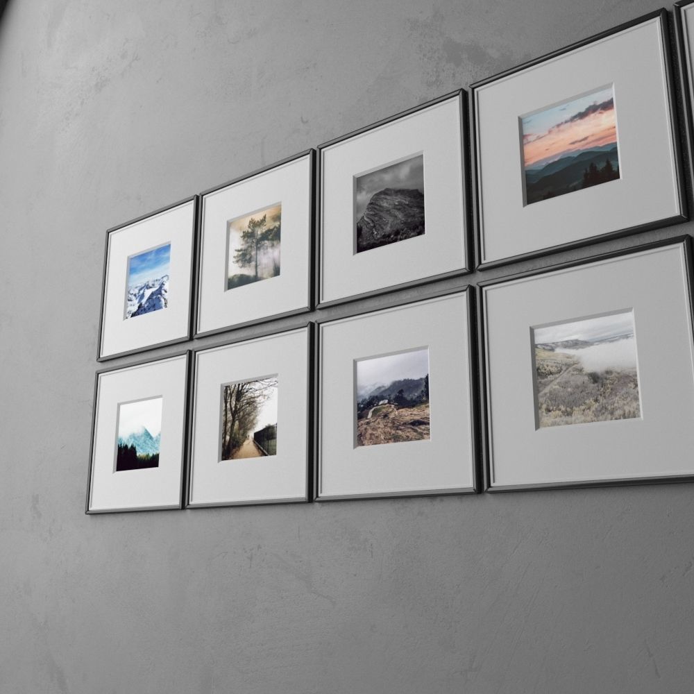 frame6 2x5 quad-2 3D model_2