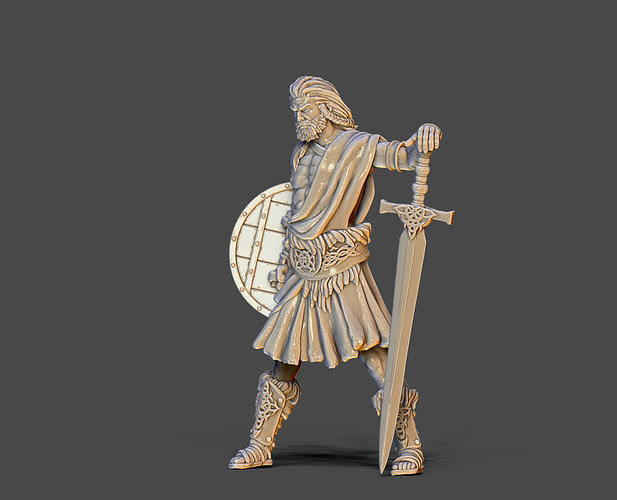 Highlander V2 -  35mm scale 3D print model