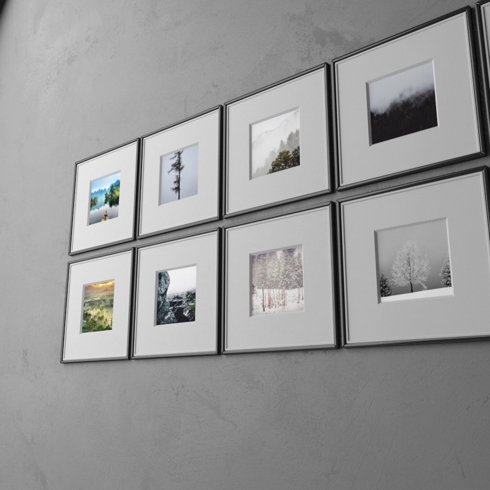 frame6 2x5 quad-5 3D model_2