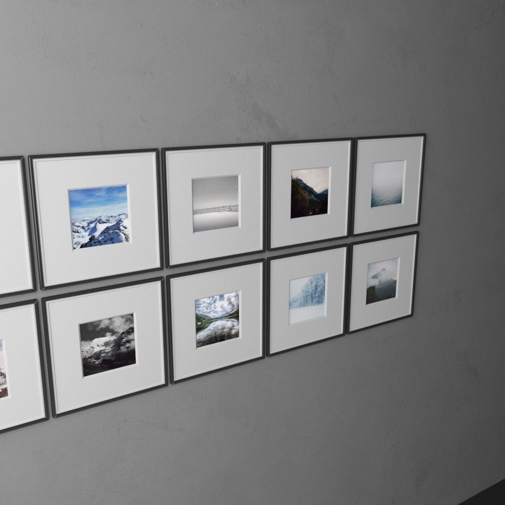 frame6 2x5 quad-9 3D model_1