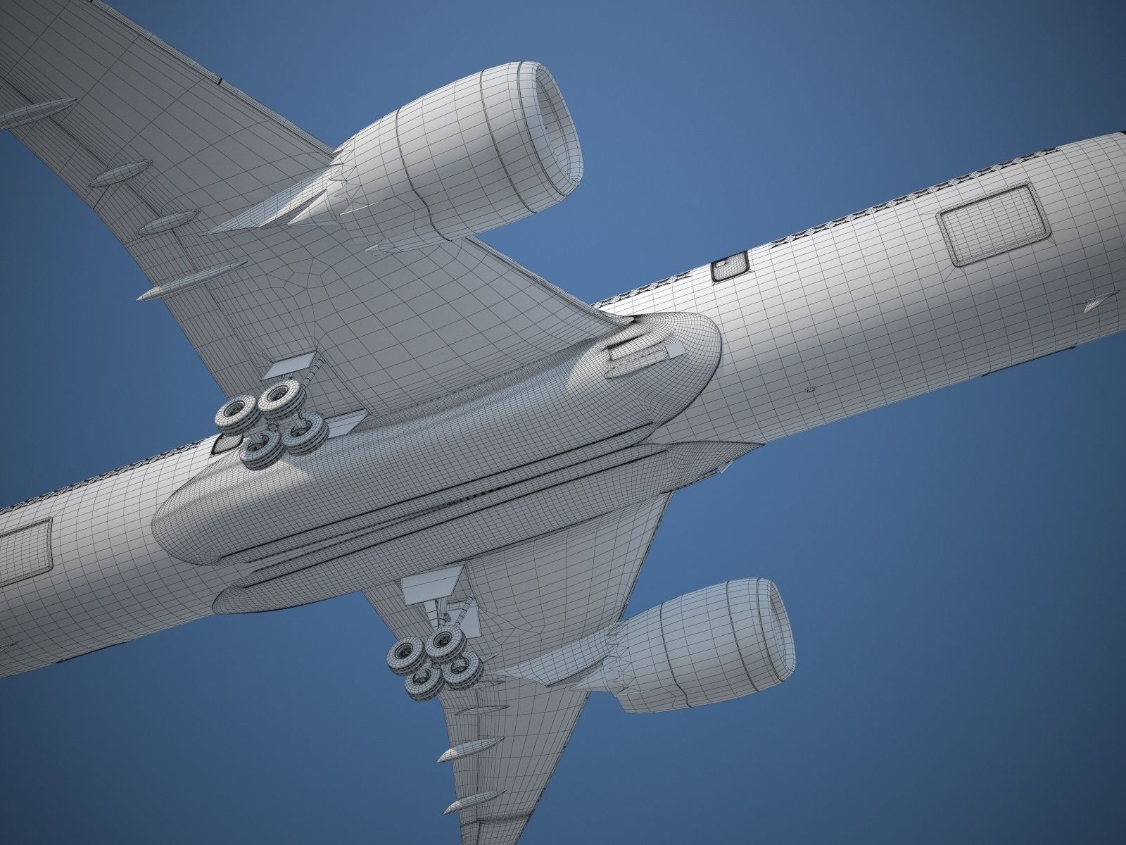 Boeing 787 Dreamliner ANA airlines 3D model_22