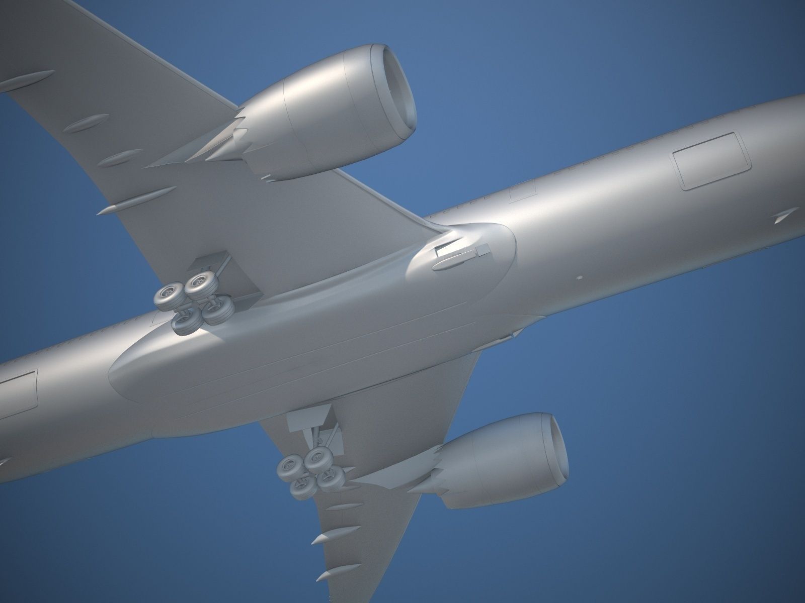 Boeing 787 Dreamliner ANA airlines 3D model_17