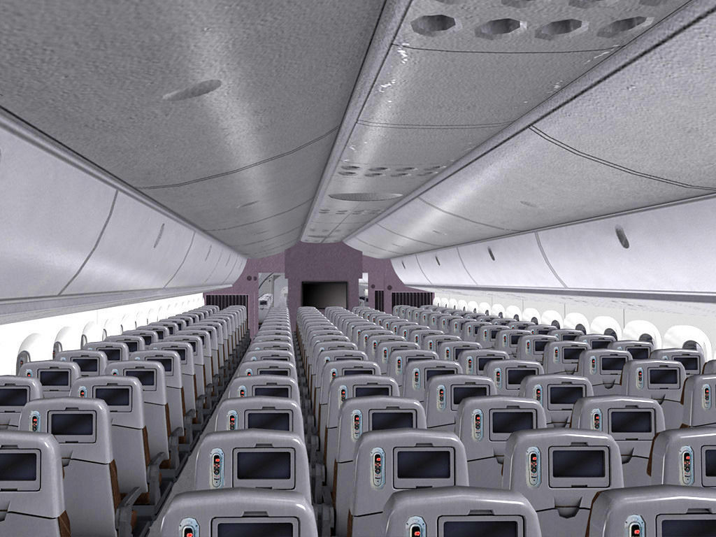 Boeing 787 Dreamliner ANA airlines 3D model_16