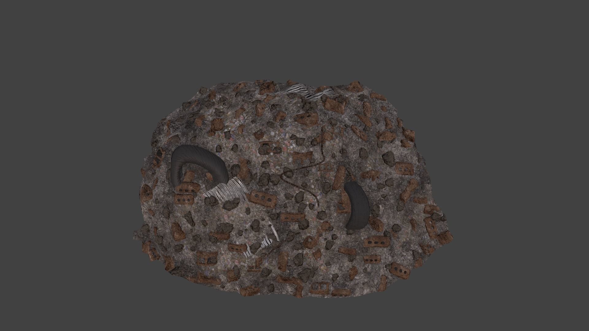 Dump low-poly models Free low-poly 3D model_4