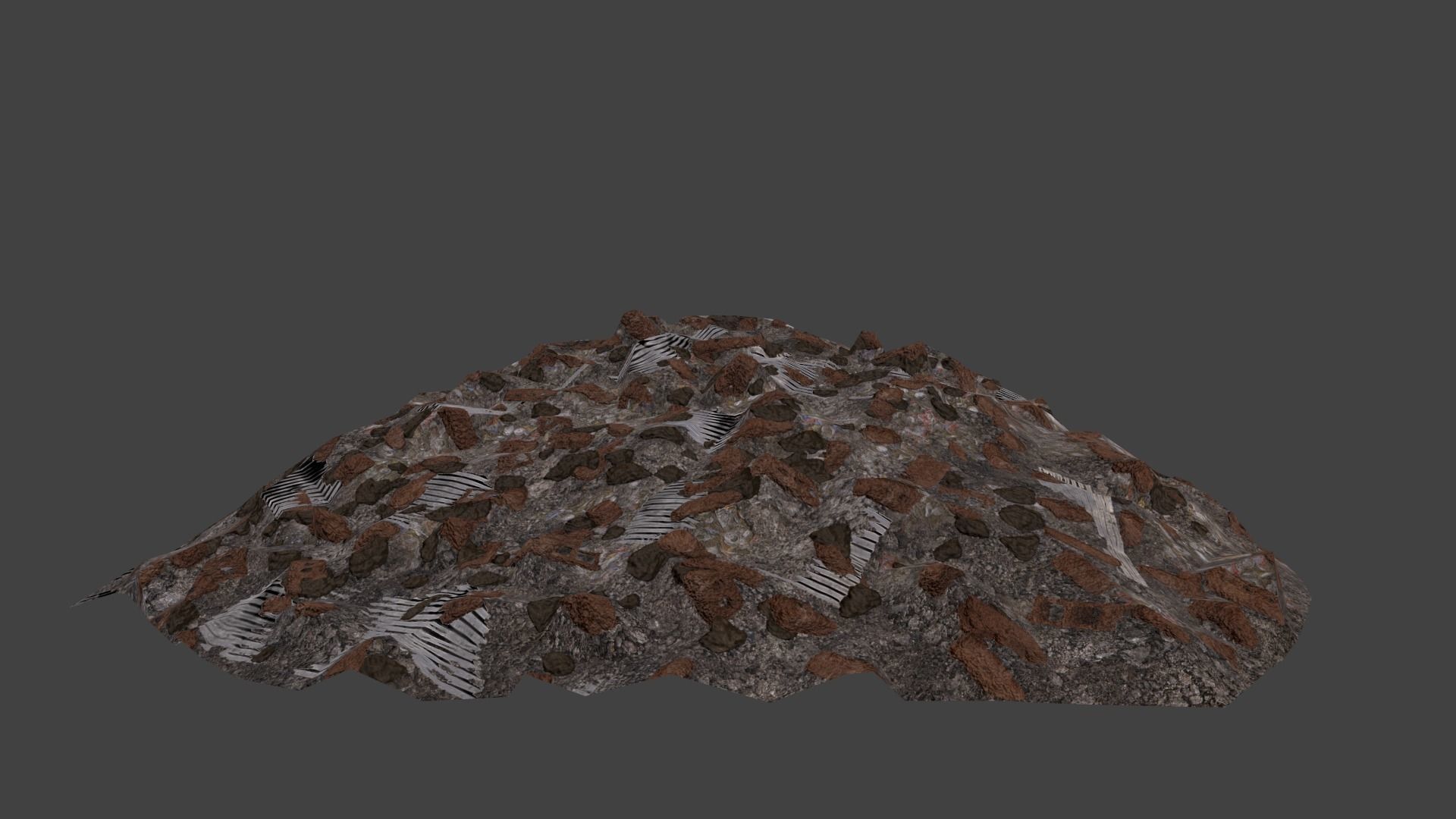 Dump low-poly models Free low-poly 3D model_6