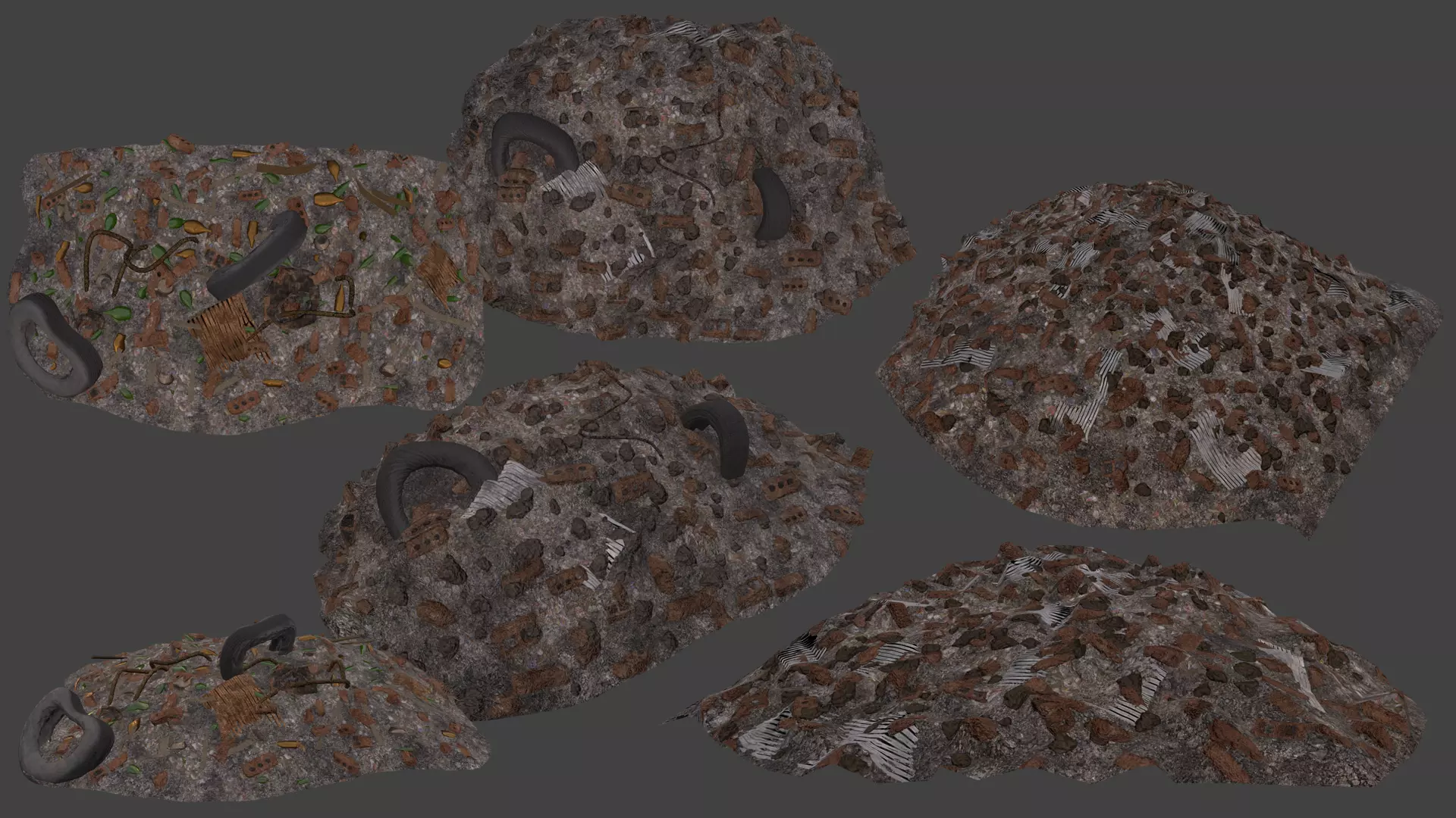 Dump low-poly models Free low-poly 3D model_0