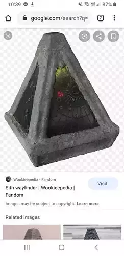 Sith Wayfinder  3D print model