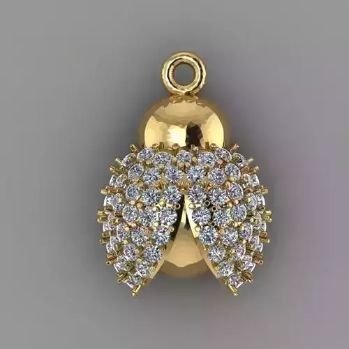 ladybug pendant