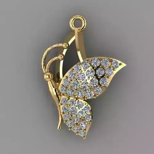 butterfly pendant