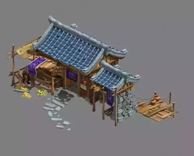 Ancient Chinese Architecture - Country House