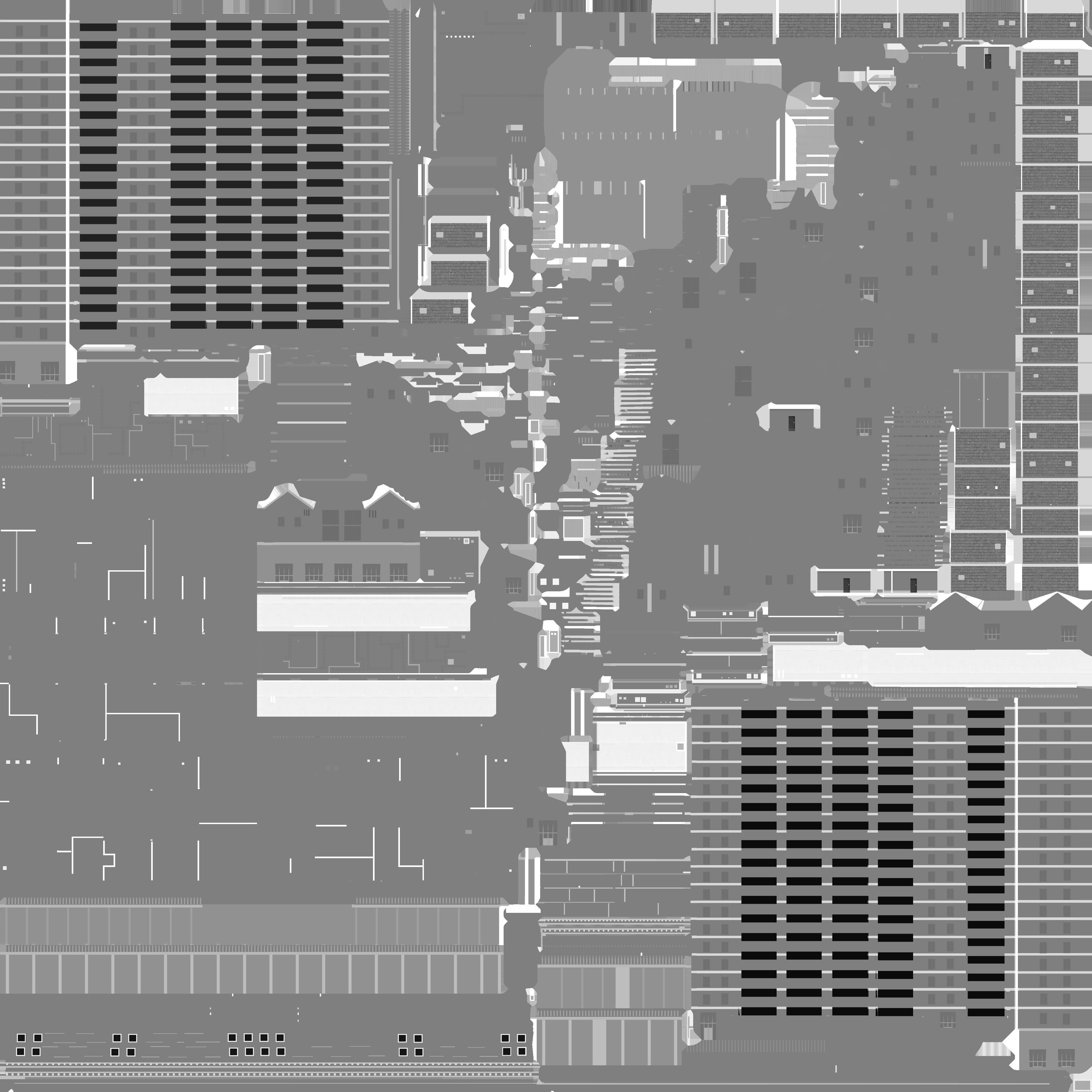 Davis Court Low-poly 3D model_4