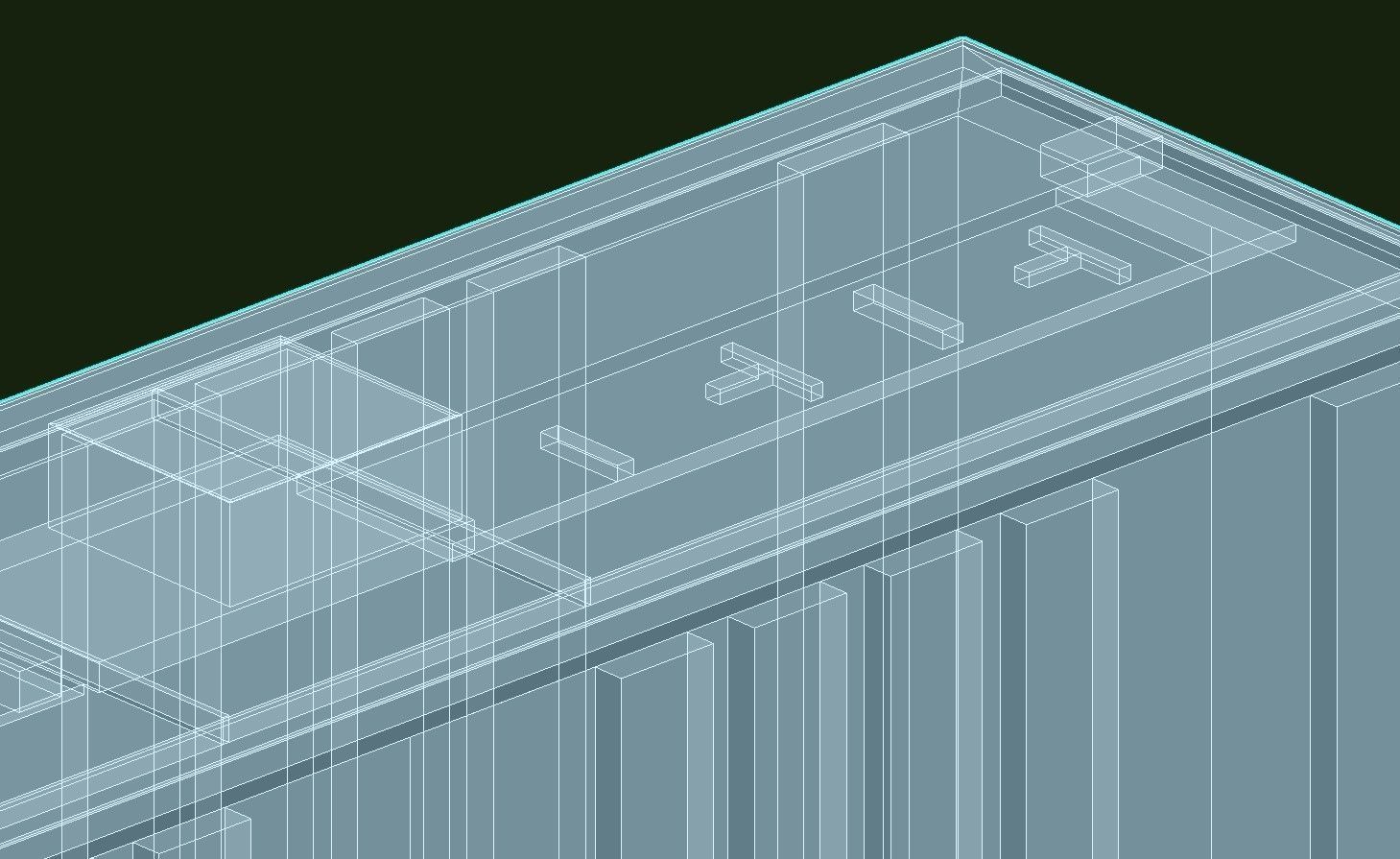 Davis Court Low-poly 3D model_34