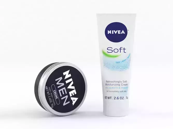 Nivea Cream 3D model