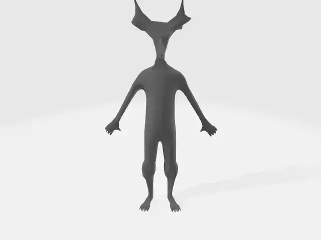 basic character for begin to learn rig and animations Free 3D model