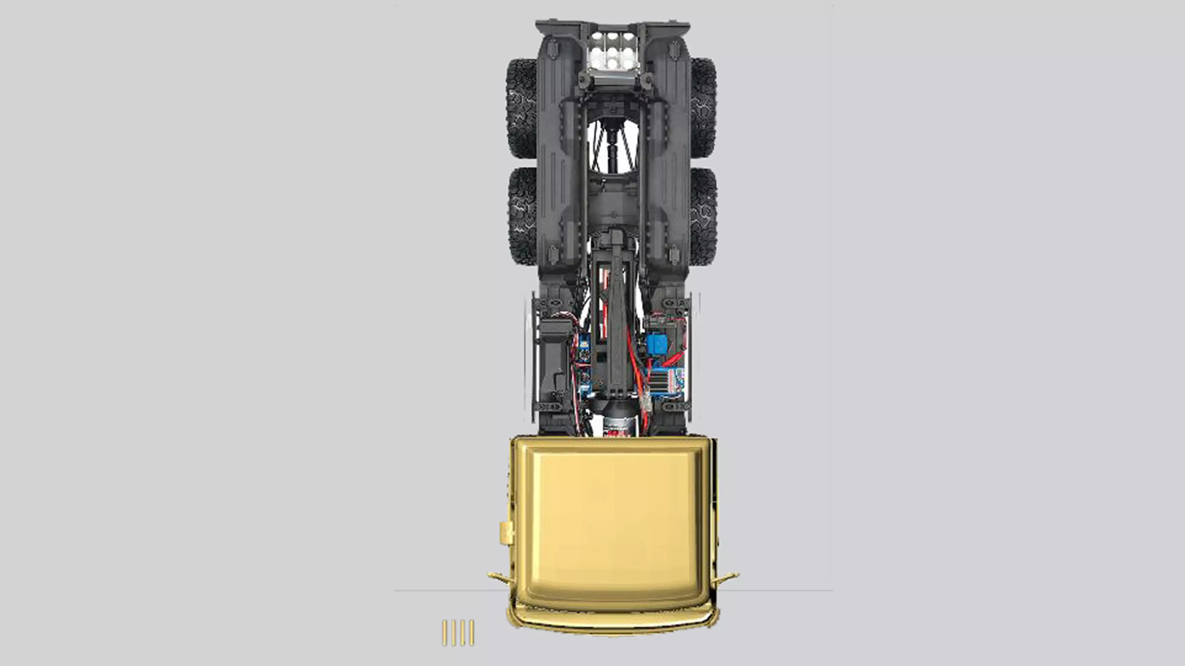 3d printable  Cab old truck F2000 for chassis  TRX6  3D print model_0