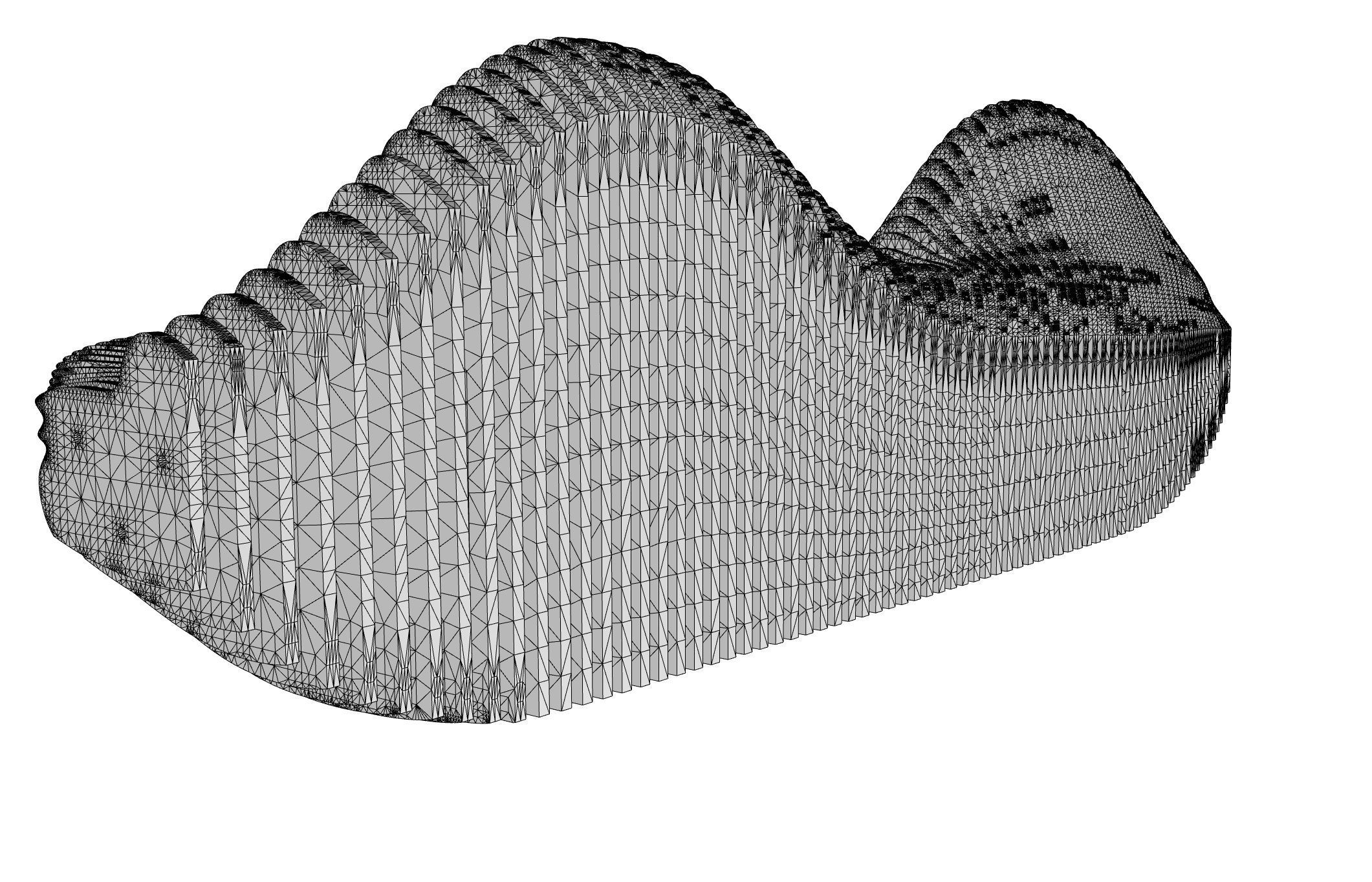Parematric Bench 3D model_4
