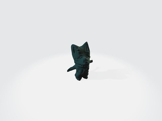 a tiny mini character creature Free 3D model