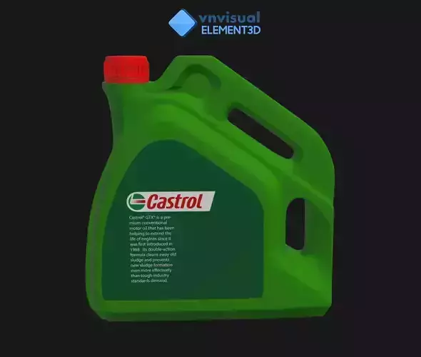 E3D - Castrol GTX Engine Oil 15W-40 A3B3 4L