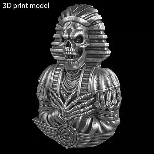 skull Pendant  jewelry Egyptian  vol2 and relief
