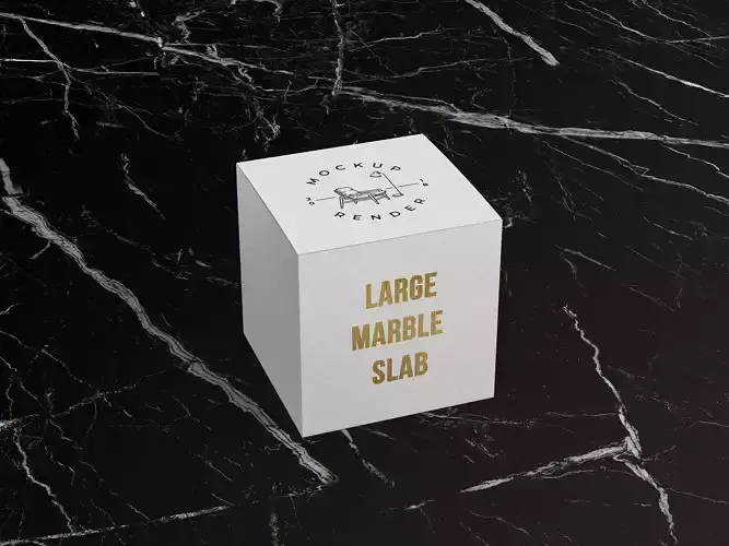 Black Marble Slab 8K