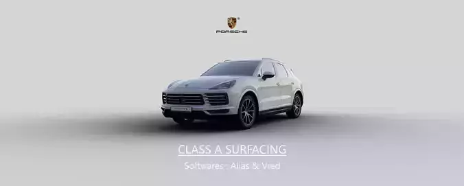 Porsche Cayenne S  3D model