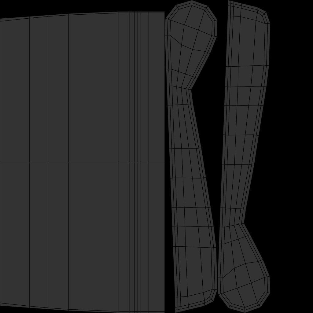 Sport Car Seat 3D model_9