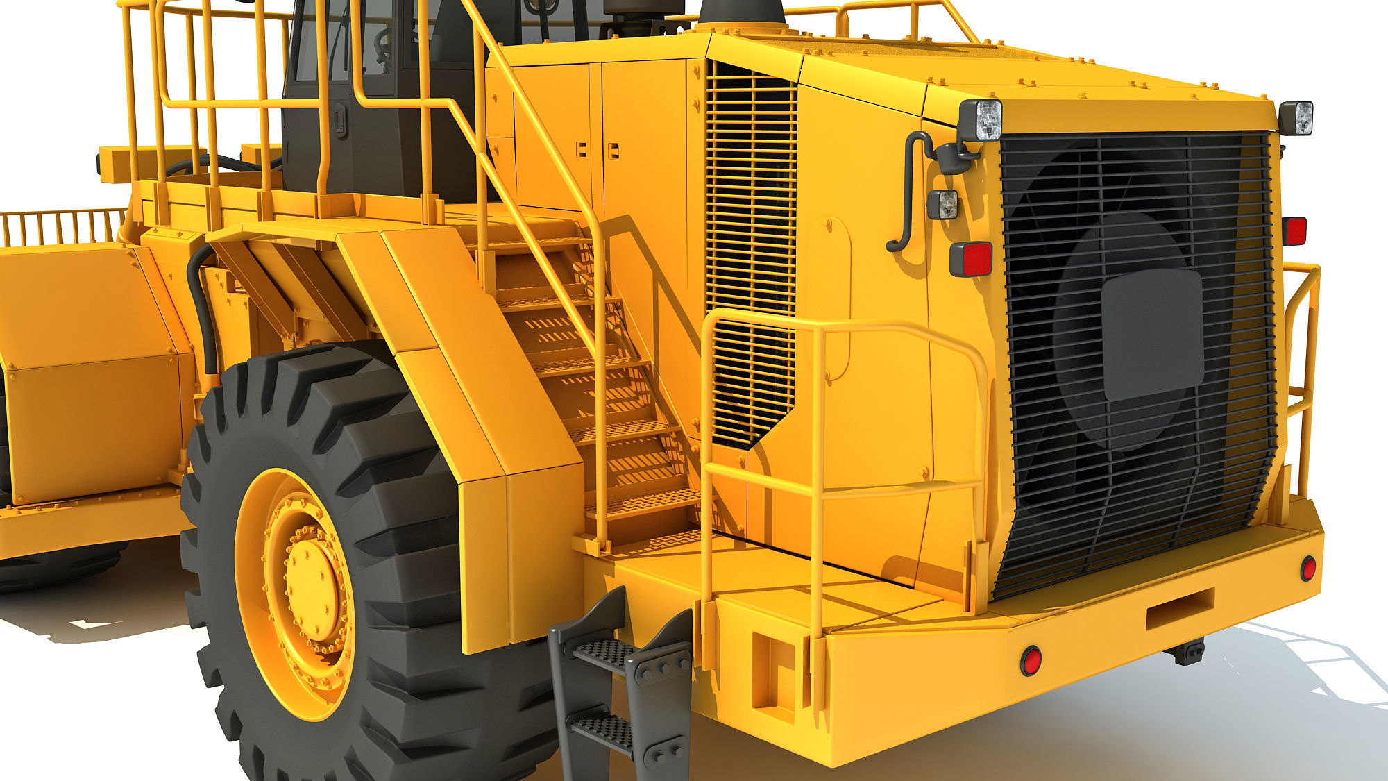 3D Bulldozer 3D model_12