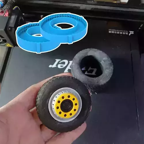 Tire Mold with Wheels for Trucks