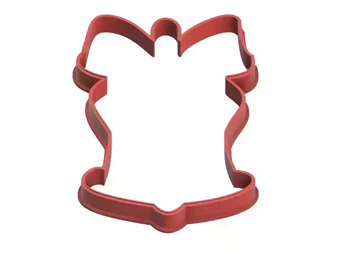 0085 Bell for the last call 2 cookie cutter 