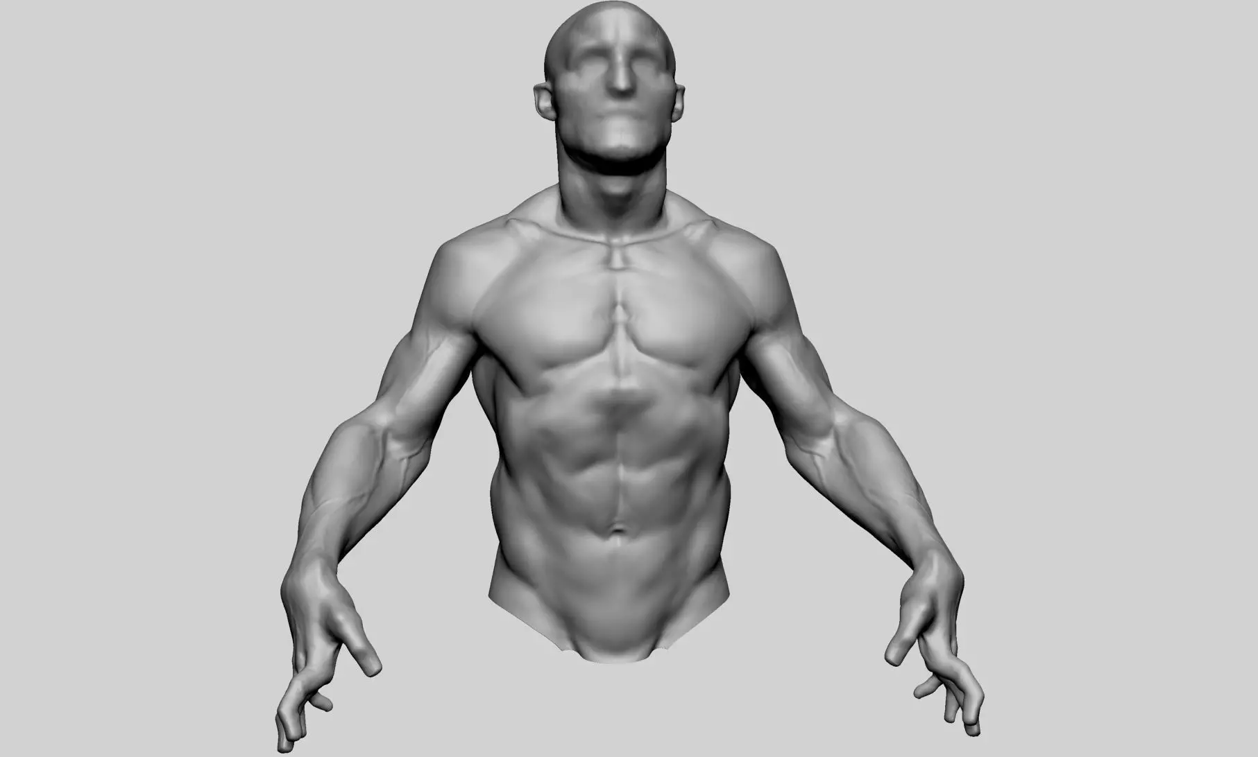 Upper Body Sculpting 3D model_0