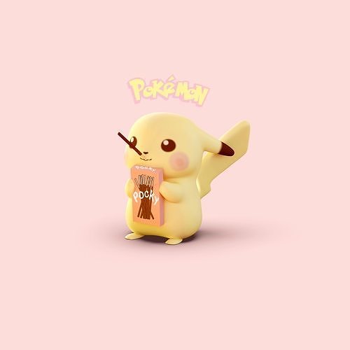 Pocky Pikachu - Pokemon - STL 3D print model