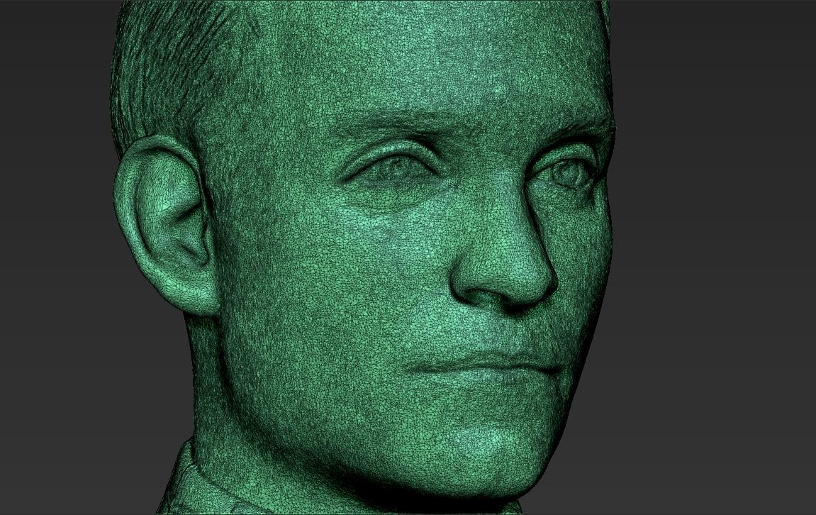 Spider-Man Tobey Maguire bust 3D printing ready stl obj formats 3D print model_33