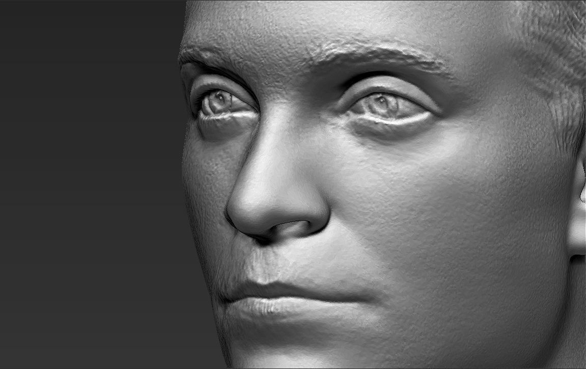 Spider-Man Tobey Maguire bust 3D printing ready stl obj formats 3D print model_21