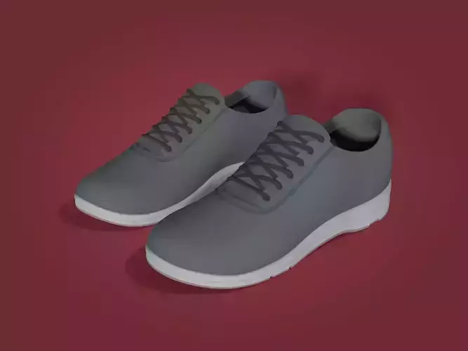 Sneakers Optimized for Rigging and Animation