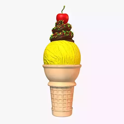 Ice Cream Cone V01