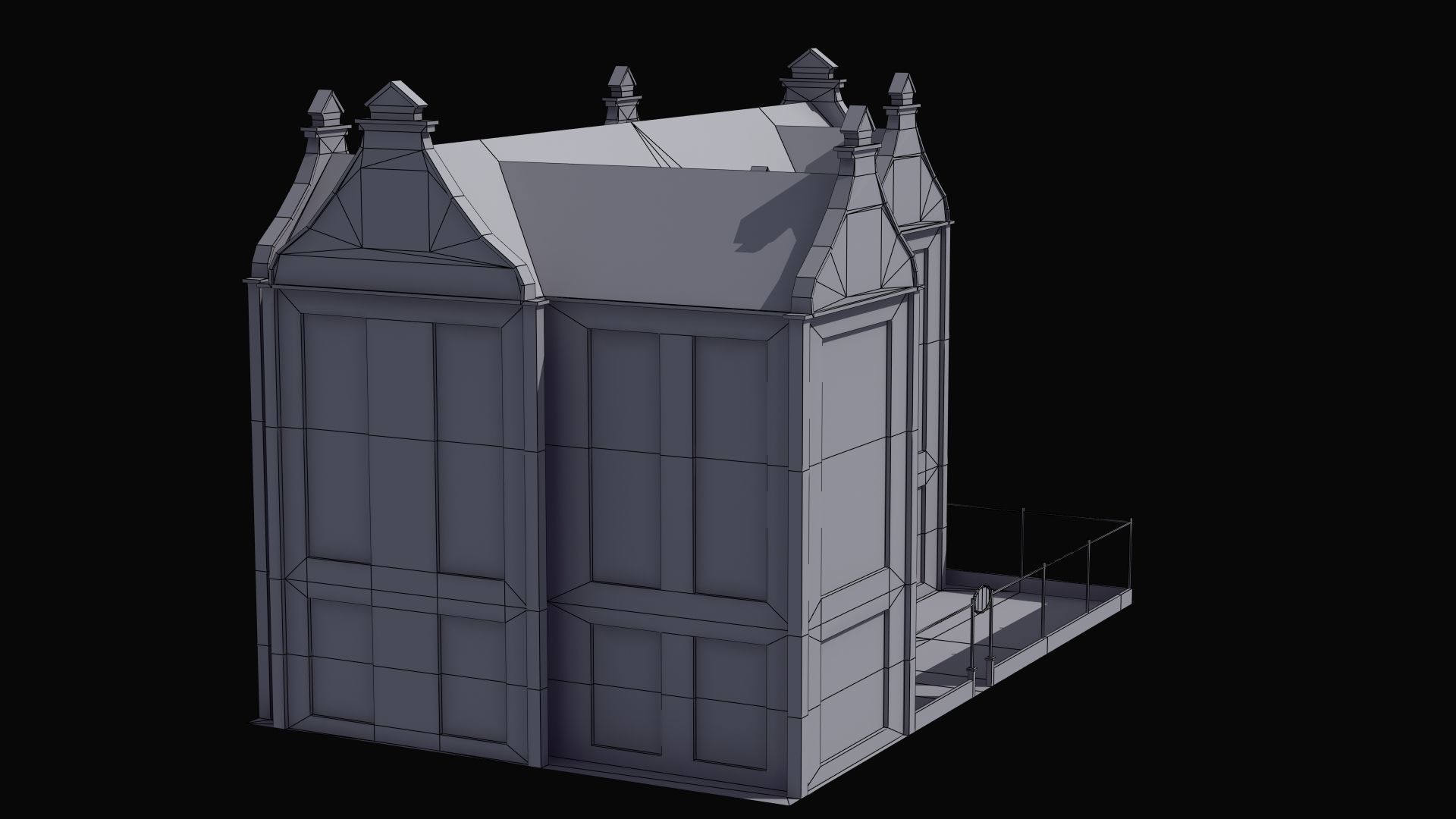 School Building 3D model_15