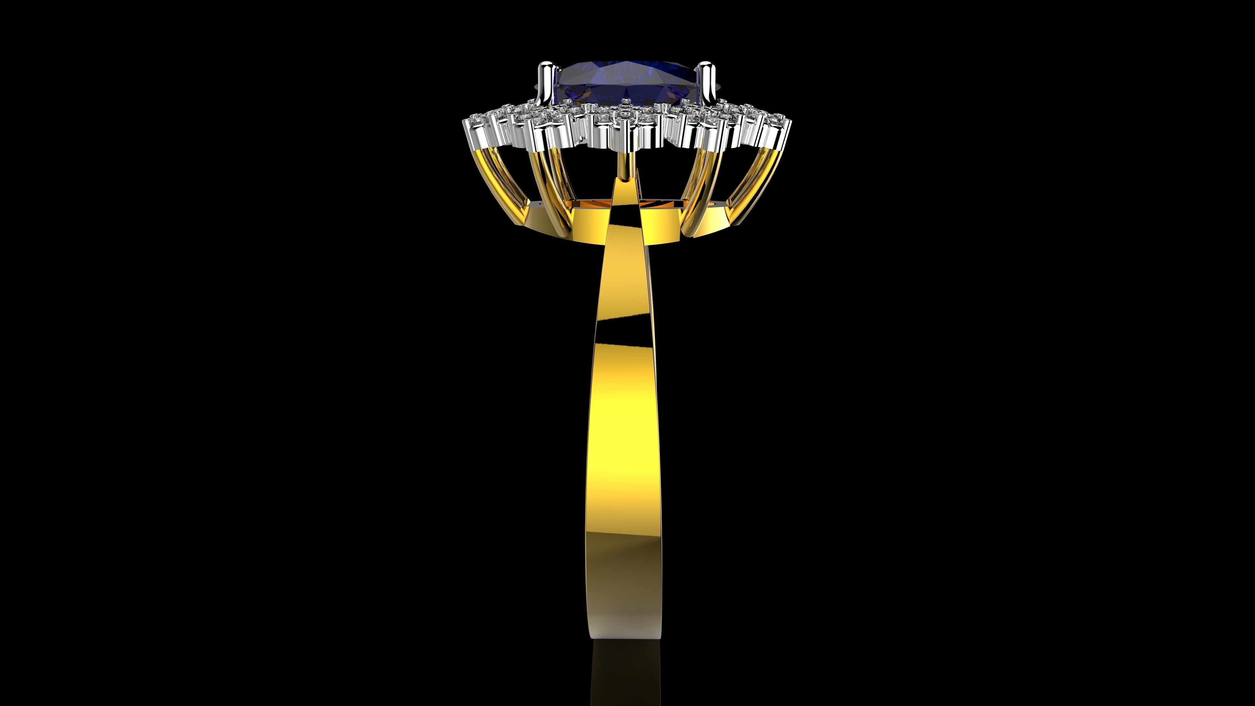 M RINGS N76 3D print model_3