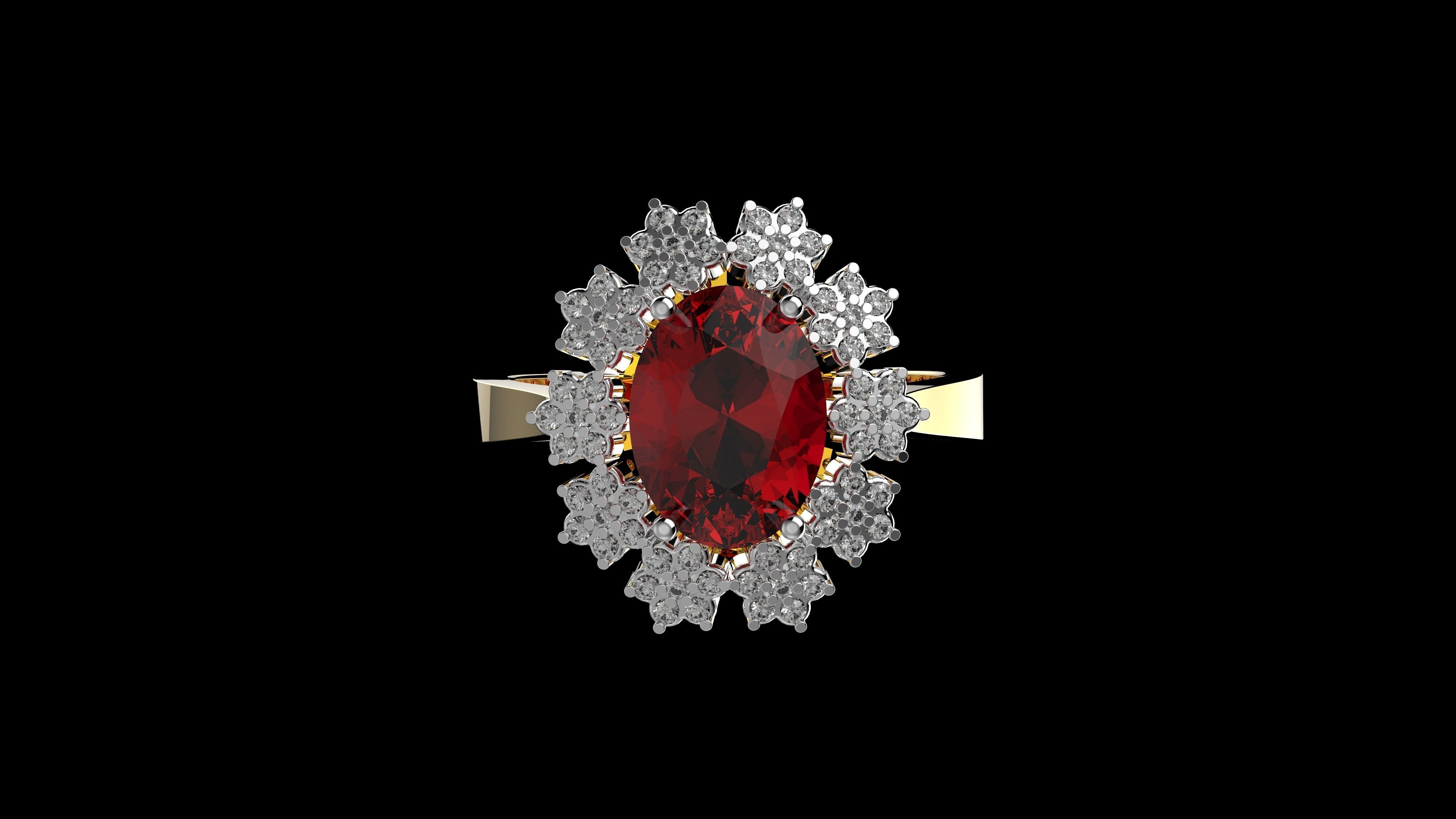 M RINGS N76 3D print model_2