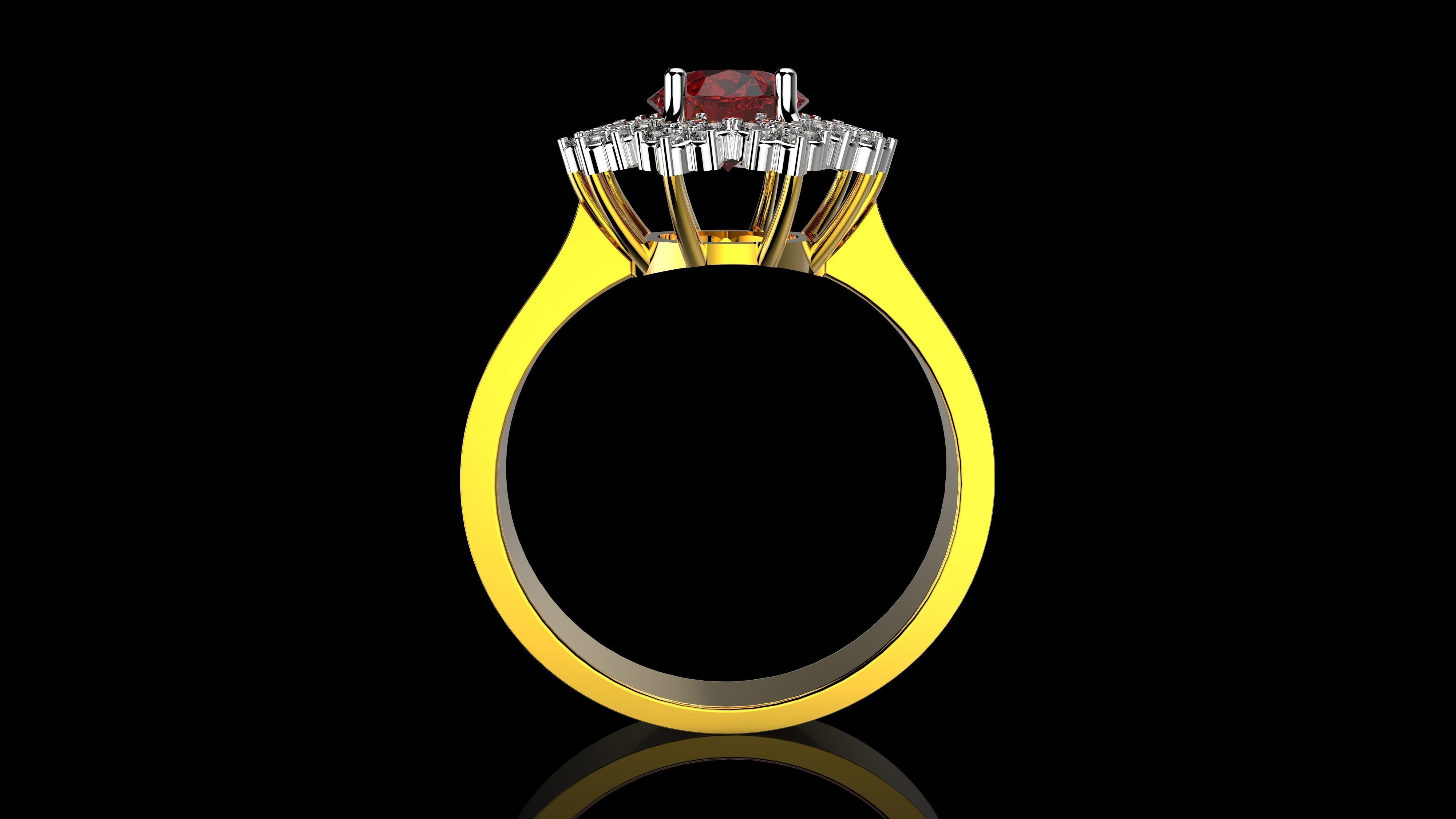 M RINGS N76 3D print model_4