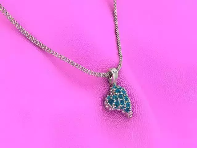 keep my heart pendant