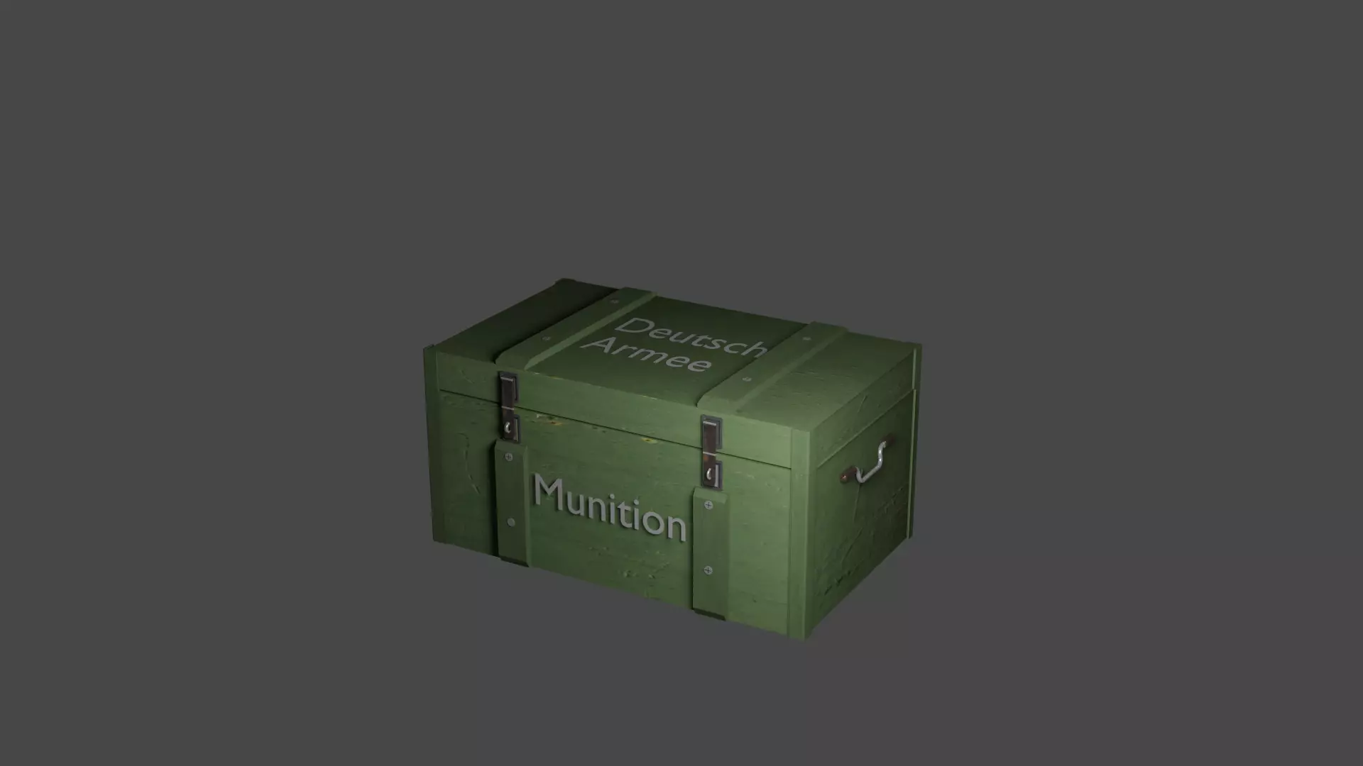 hutch box 3D model_0