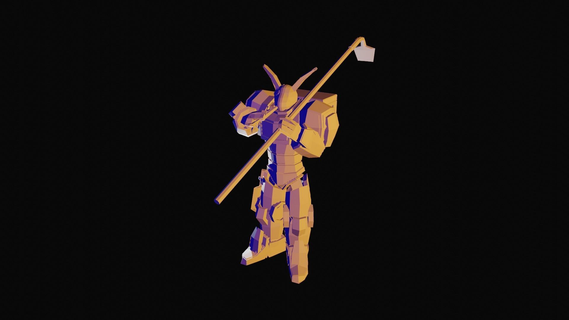 Bunny Farmer Free 3D model_4