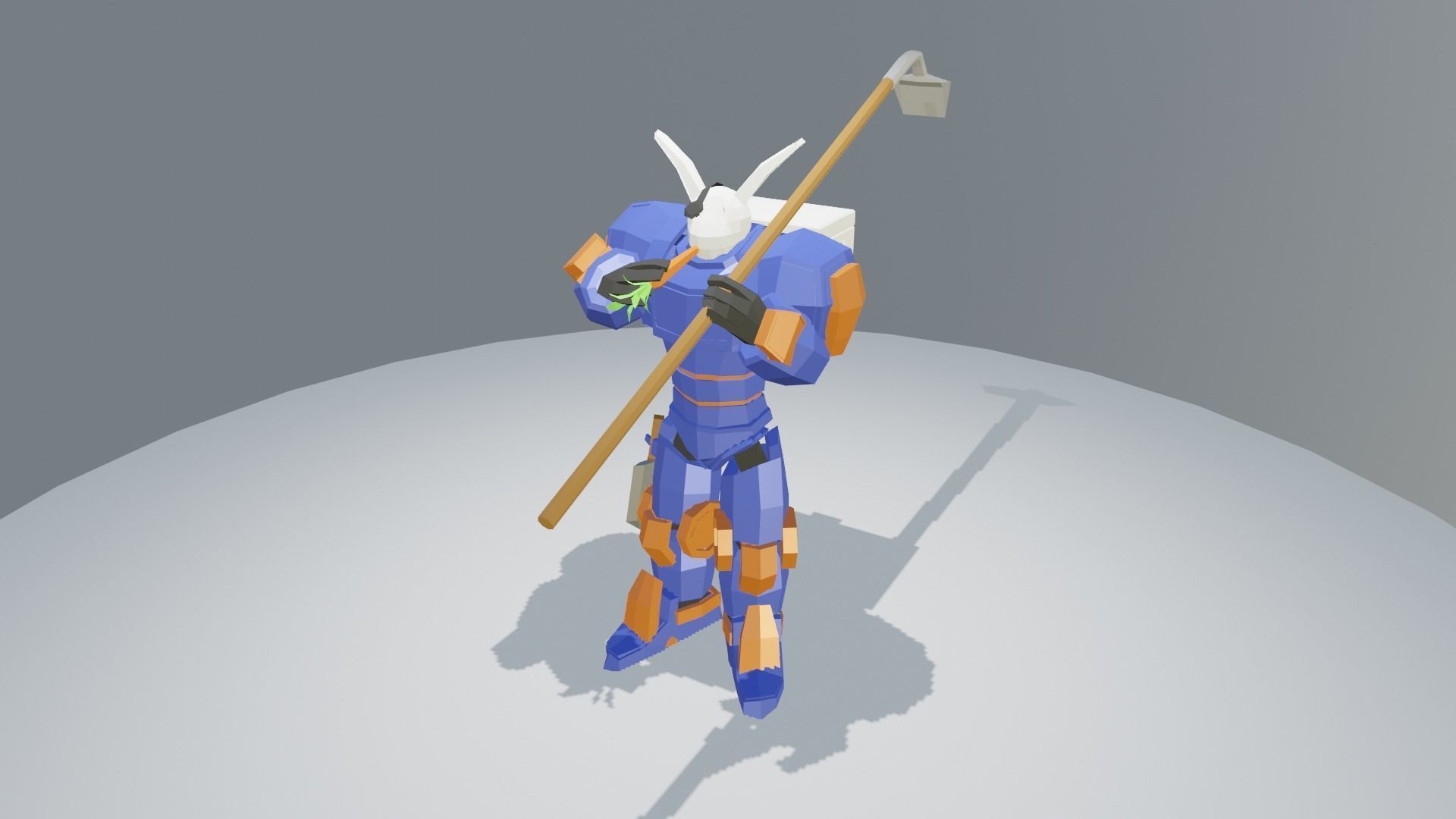 Bunny Farmer Free 3D model_5