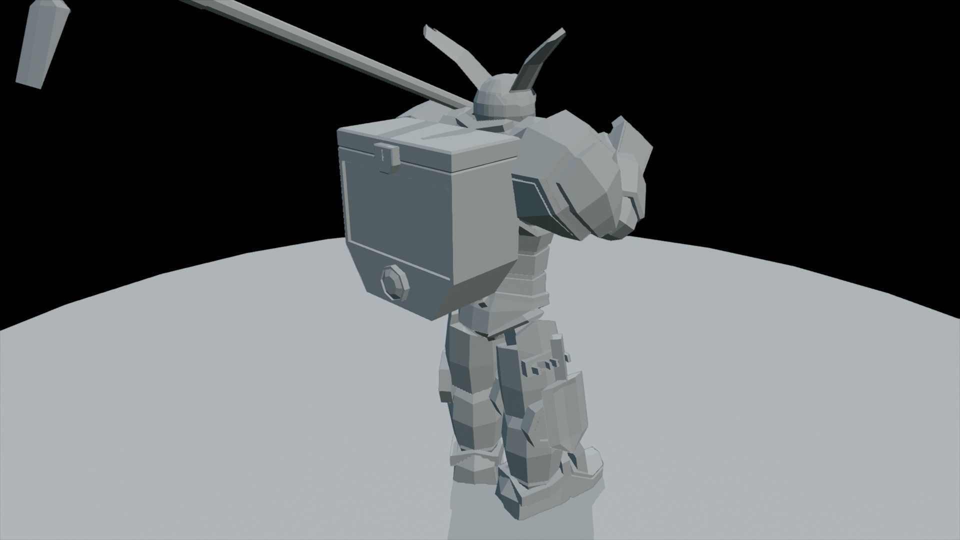 Bunny Farmer Free 3D model_2