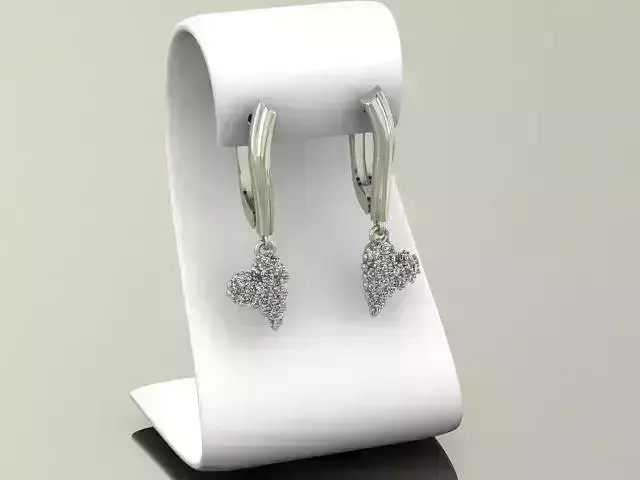 keep my heart earrings