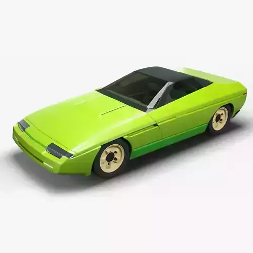 Bertone Corvette Ramarro 3D model