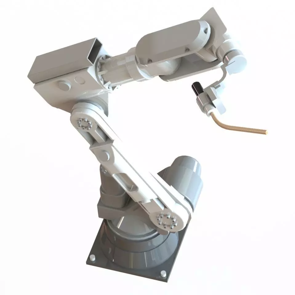Arc Welding Robot 3D model_0