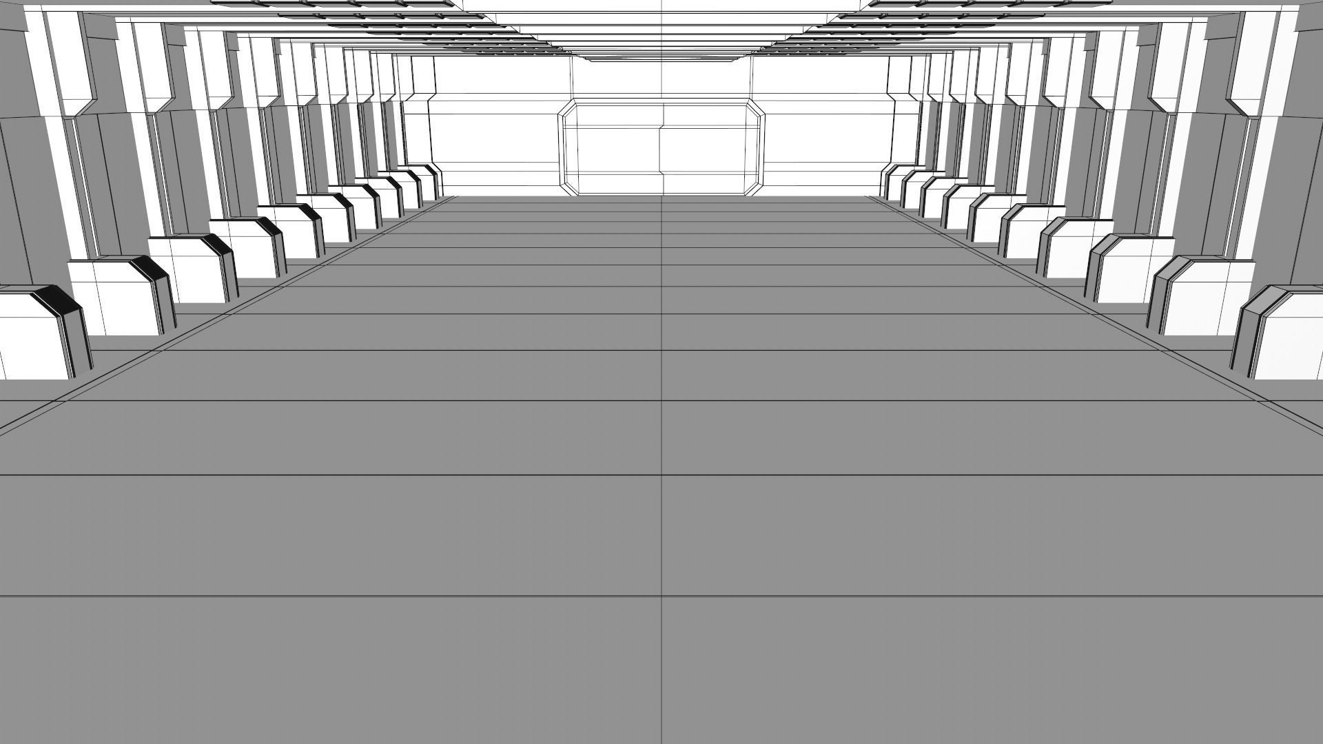 Sci Fi Warehouse 3D model_18