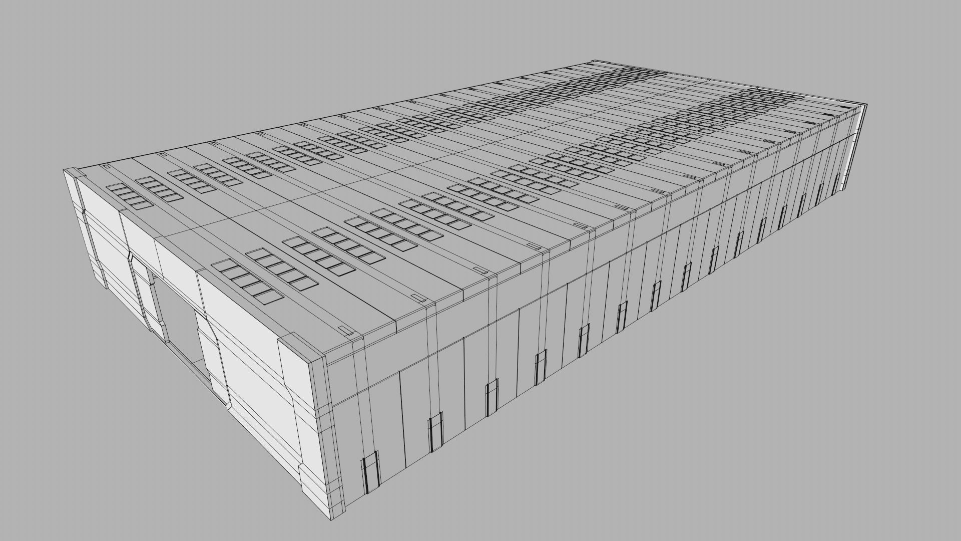 Sci Fi Warehouse 3D model_20