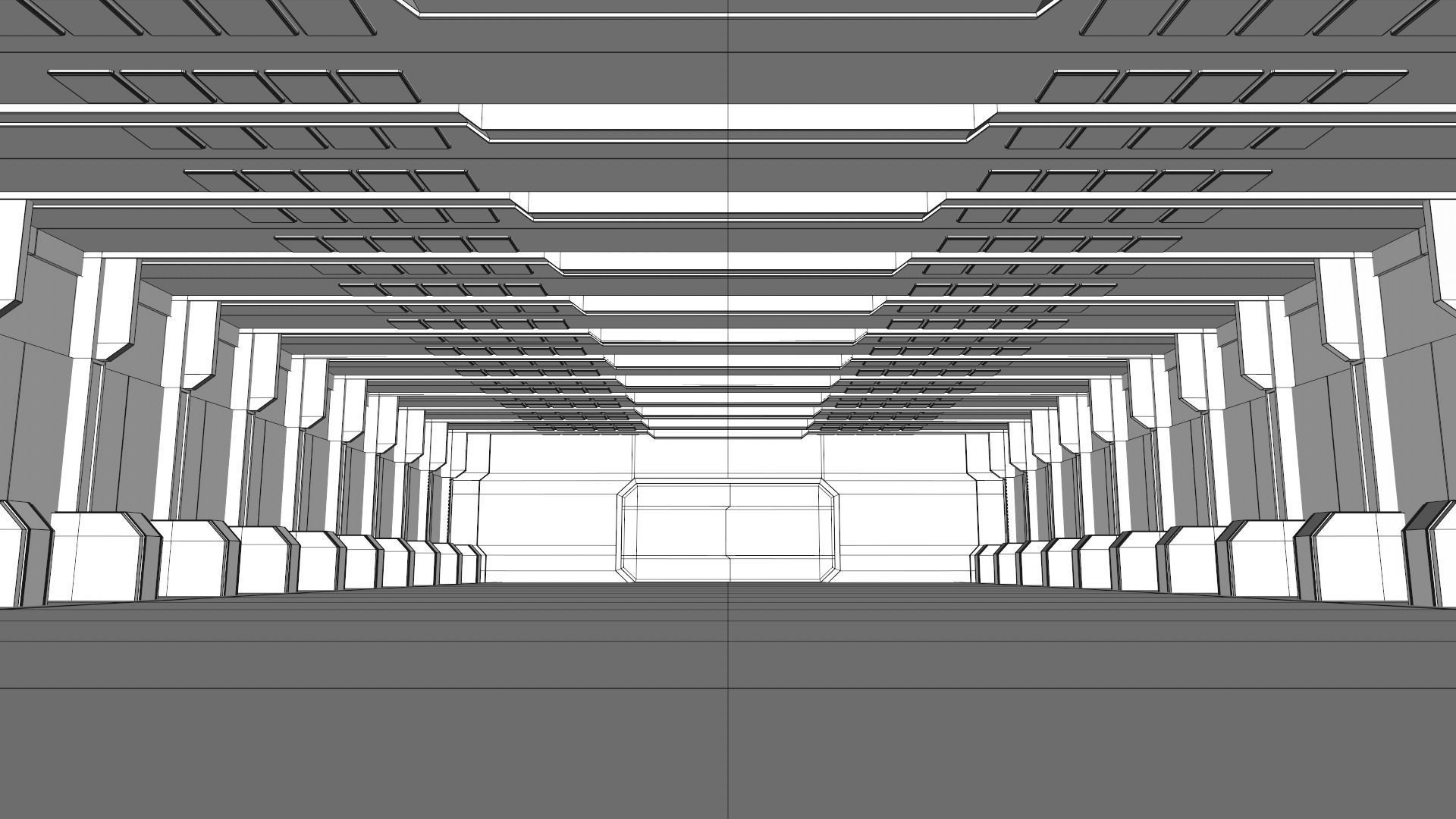 Sci Fi Warehouse 3D model_17